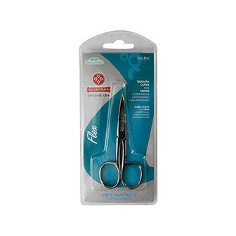 TESOURA INOX PARA UNHAS FLEX CURVA MUNDIAL PERSONAL CARE