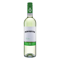 VINHO PORTUGUÊS BRANCO MEIO SECO PERIQUITA SAUVIGNON BLANC VERDELHO VIOGNIER PENÍNSULA DE SETÚBAL GARRAFA 750ML