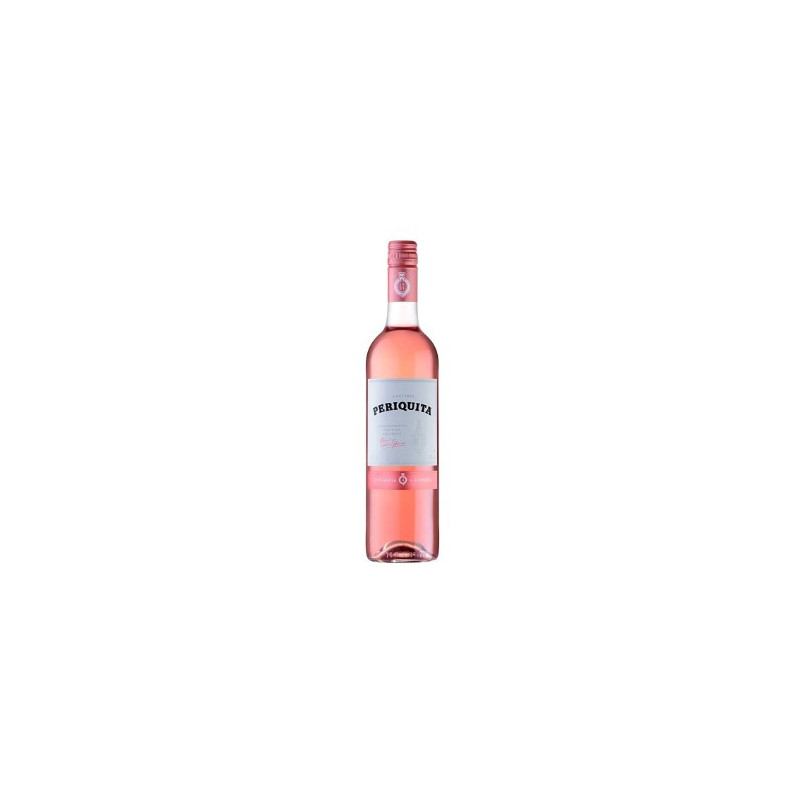 VINHO PORTUGUÊS ROSÉ MEIO SECO PERIQUITA ARAGONEZ CASTELÃO TOURIGA NACIONAL PENÍNSULA DE SETÚBAL GARRAFA 750ML
