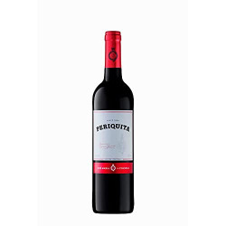 VINHO PORTUGUÊS TINTO MEIO SECO PERIQUITA ARAGONEZ CASTELÃO TRINCADEIRA PENÍNSULA DE SETÚBAL GARRAFA 750ML
