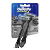 APARELHO DESCARTÁVEL PARA BARBEAR GILLETTE PRESTOBARBA3 CARBONO 2 UNIDADES