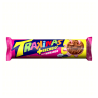 BISCOITO RECHEIO MORANGO TRAKINAS +RECHEIO PACOTE 126G