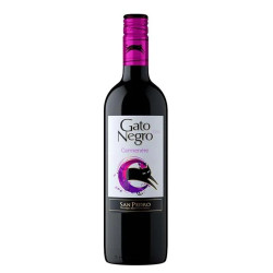 VINHO CHILENO TINTO SECO SAN PEDRO GATO NEGRO CARMÉNÈRE VALLE CENTRAL GARRAFA 750ML