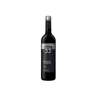 VINHO ARGENTINO TINTO SECO LATITUD 33º CABERNET SAUVIGNON MENDOZA GARRAFA 750ML