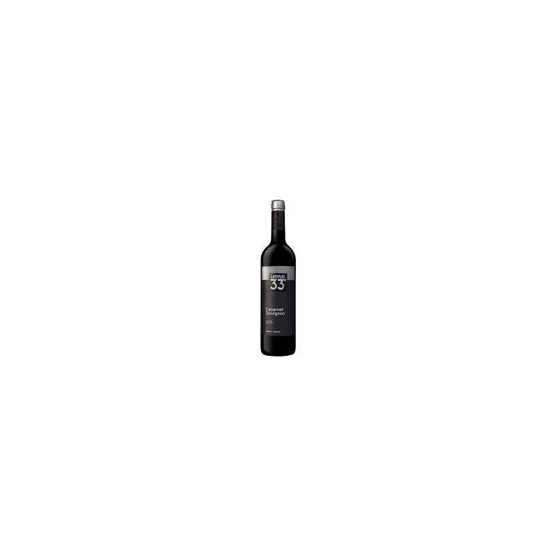 VINHO ARGENTINO TINTO SECO LATITUD 33º CABERNET SAUVIGNON MENDOZA GARRAFA 750ML