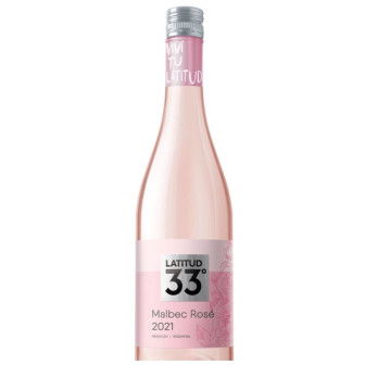 VHO ARG LATITTUD 33 750ML ROSE