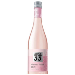 VHO ARG LATITTUD 33 750ML ROSE