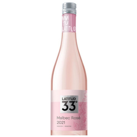 VHO ARG LATITTUD 33 750ML ROSE