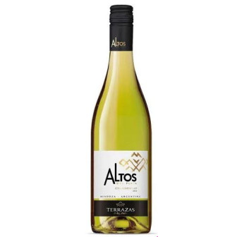 VINHO ARGENTINO BRANCO SECO ALTOS DEL PLATA CHARDONNAY MENDOZA GARRAFA 750ML