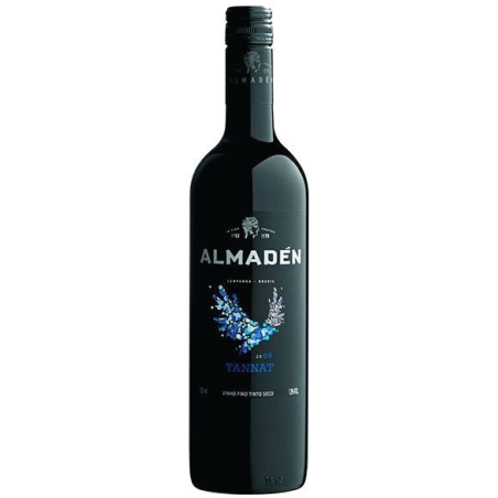 VINHO BRASILEIRO TINTO SECO ALMADÉN TANNAT CAMPANHA GARRAFA 750ML