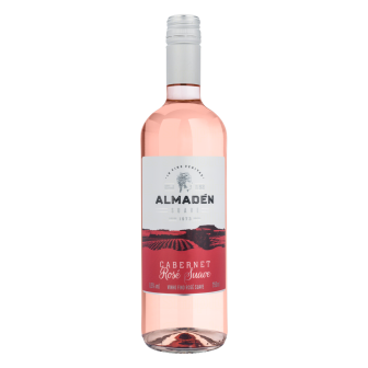 VINHO BRASILEIRO ROSÉ SUAVE ALMADÉN CABERNET SERRA GAÚCHA GARRAFA 750ML