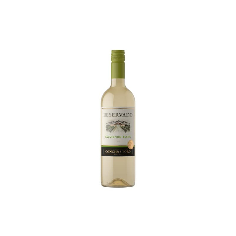 VINHO CHILENO BRANCO MEIO SECO RESERVADO SAUVIGNON BLANC GARRAFA 750ML