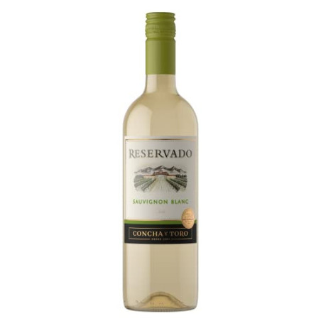 VINHO CHILENO BRANCO MEIO SECO RESERVADO SAUVIGNON BLANC GARRAFA 750ML