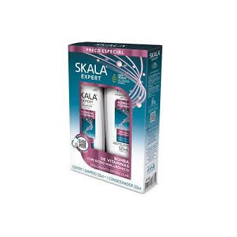KIT SKALA SHAMPOO+CONDICIONADOR 325ML BOMBA DE VITAMINA