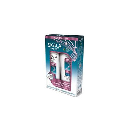 KIT SKALA SHAMPOO+CONDICIONADOR 325ML BOMBA DE VITAMINA