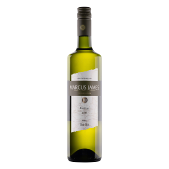 VINHO BRASILEIRO BRANCO SUAVE MARCUS JAMES RIESLING SERRA GAÚCHA GARRAFA 750ML