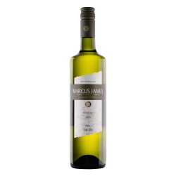 VINHO BRASILEIRO BRANCO SUAVE MARCUS JAMES RIESLING SERRA GAÚCHA GARRAFA 750ML