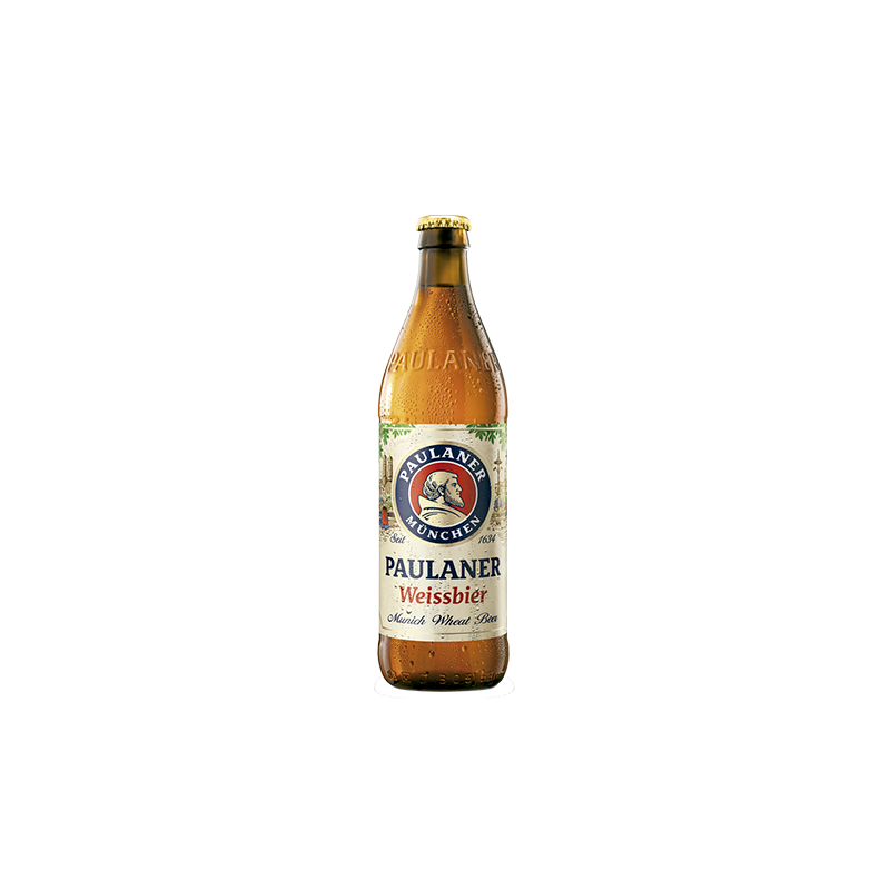CERVEJA HEFE-WEISSBIER NATURTRÜB PAULANER GARRAFA 500ML