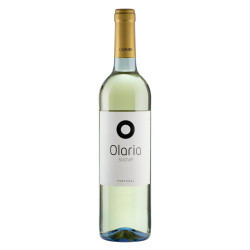 VINHO PORTUGUÊS BRANCO SUAVE OLARIA UVAS BRANCAS GARRAFA 750ML