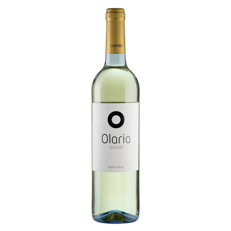 VINHO PORTUGUÊS BRANCO SUAVE OLARIA UVAS BRANCAS GARRAFA 750ML