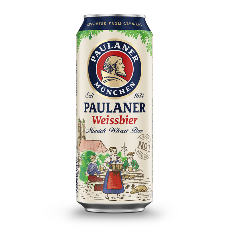CERVEJA PAULANER 500ML WEISSBIER LATA