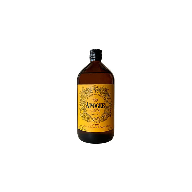 GIN LONDON DRY CITRUS APOGEE GARRAFA 1000ML