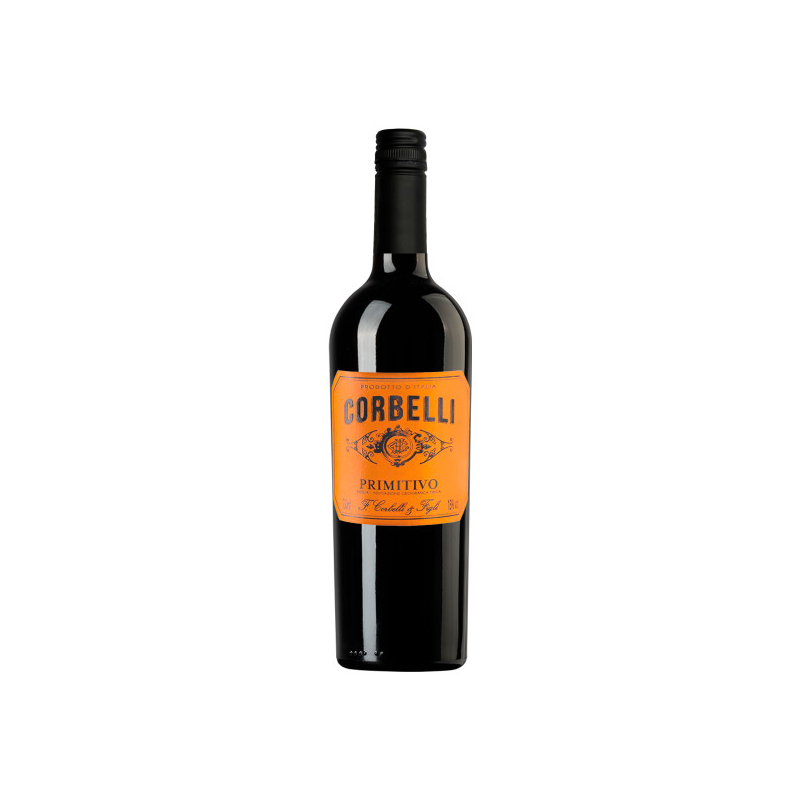 VINHO CORBELLI PRIMITIVO 750ML