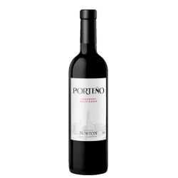 VINHO ARGENTINO TINTO SECO PORTEÑO NORTON CABERNET SAUVIGNON MENDOZA GARRAFA 750ML