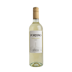 VINHO ARGENTINO BRANCO SECO PORTEÑO NORTON CHARDONNAY MENDOZA GARRAFA 750ML