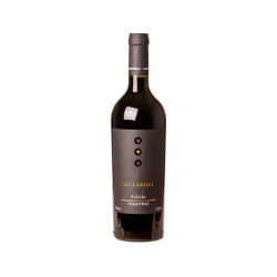 VINHO ITALIANO TINTO MEIO SECO LUCCARELLI PRIMITIVO PUGLIA GARRAFA 750ML