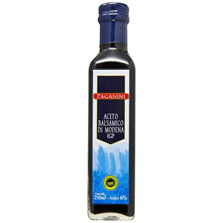 VINAGRE BALSÂMICO MODENA PAGANINI VIDRO 250ML