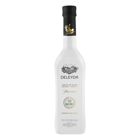 AZEITE DE OLIVA EXTRA VIRGEM CHILENO DELEYDA PREMIUM VIDRO 500ML