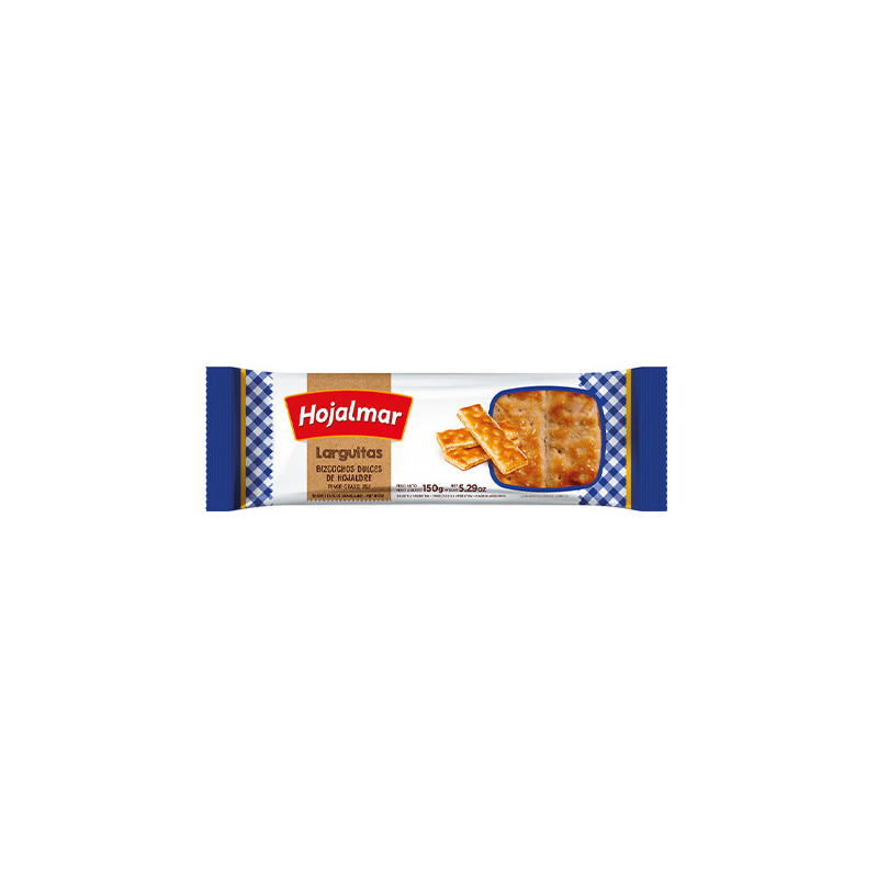 BISCOITO HOJALMAR LARGUITA CARAMELIZADO