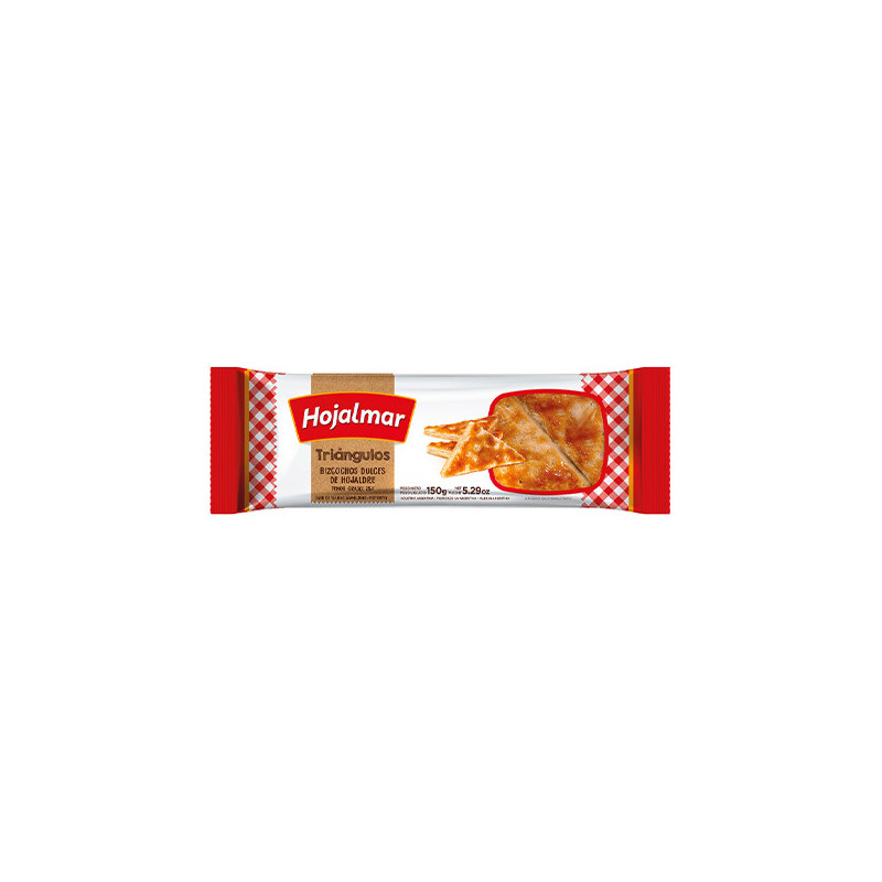 BISCOITO HOJALMAR TRIANGULO CARAMELIZAD