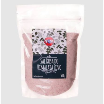 SAL ROSA DO HIMALAIA FINO FLORA 500GR