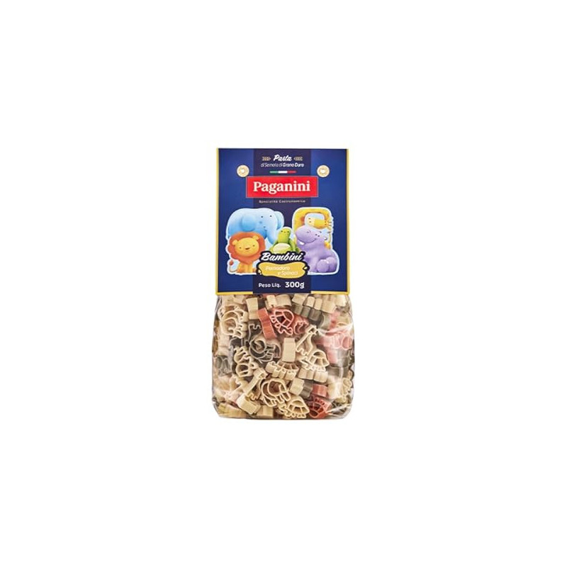 MASSA PAGANINI BAMBINI 300G BICHINHOS