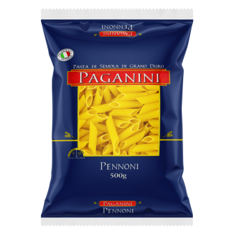 MACARRÃO DE SÊMOLA GRANO DURO PENNONI PAGANINI PACOTE 500G