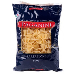 MACARRÃO DE SÊMOLA GRANO DURO FARFALLONI PAGANINI PACOTE 500G