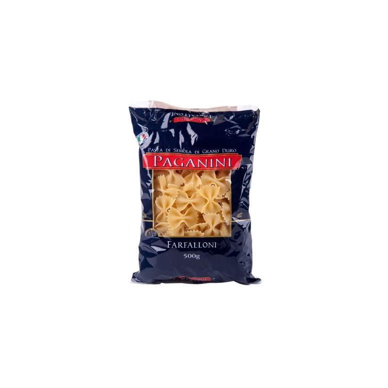 MACARRÃO DE SÊMOLA GRANO DURO FARFALLONI PAGANINI PACOTE 500G