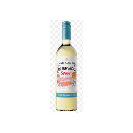 VINHO FINO BRANCO SUAVE SANTA CAROLINA 750ML