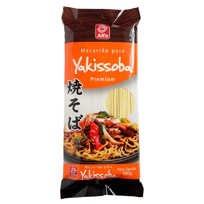 MACARRÃO PARA YAKISSOBA ALFA 500G