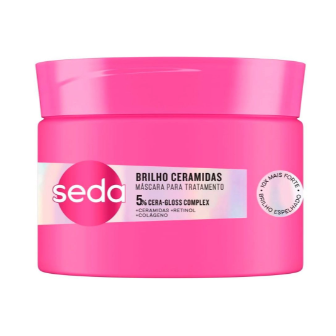 MÁSCARA DE TRATAMENTO SEDA BRILHO CERAMIDAS POTE 300G
