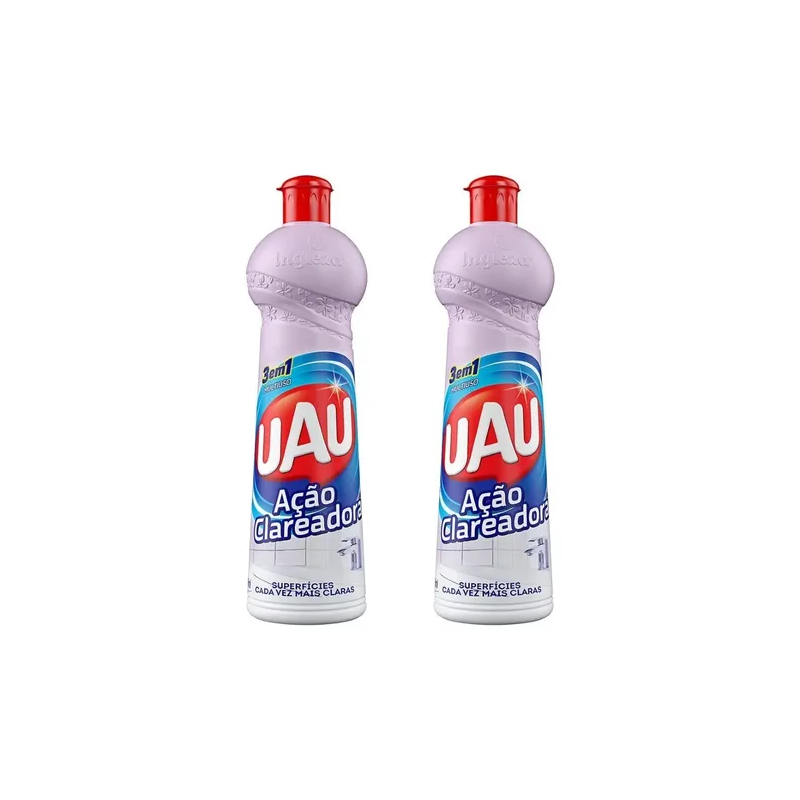 LIMPADOR AÇÃO CLAREADORA UAU SQUEEZE 500ML