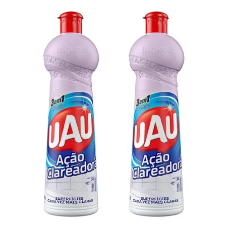 LIMPADOR AÇÃO CLAREADORA UAU SQUEEZE 500ML
