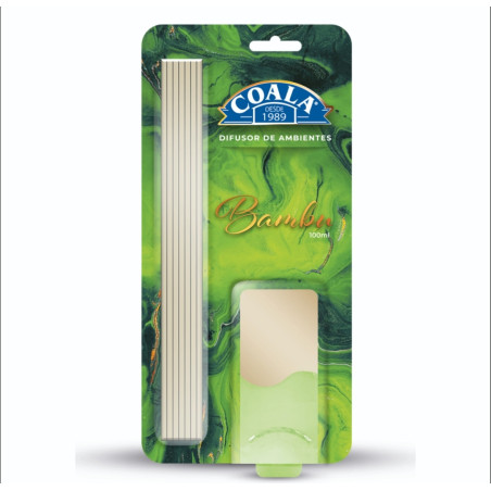 DIFUSOR DE AROMAS BAMBU COALA BLISTER 100ML EDIÇÃO ESPECIAL 34 ANOS