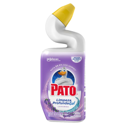 DESINFETANTE GEL USO GERAL LAVANDA PATO LIMPEZA PROFUNDA SQUEEZE 500ML