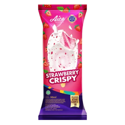SORV AICE 55G STRAWBERRY CRISPY