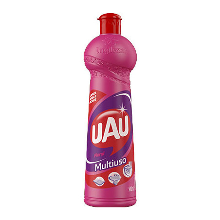 LIMPADOR MULTIUSO FLORAL INTENSE UAU PERFUMES SQUEEZE 500ML