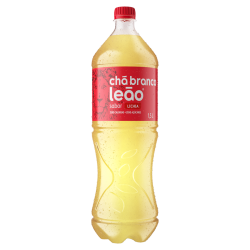 CHÁ BRANCO LICHIA ZERO AÇÚCAR LEÃO GARRAFA 1,5L