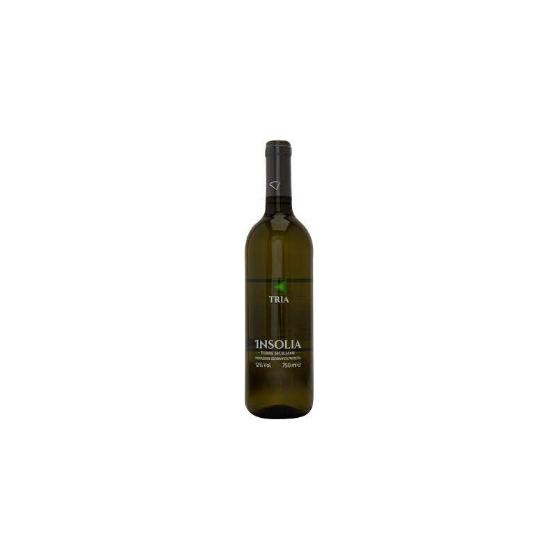 VINHO ITALIANO TRIA INSOLIA 750ML BRANCO